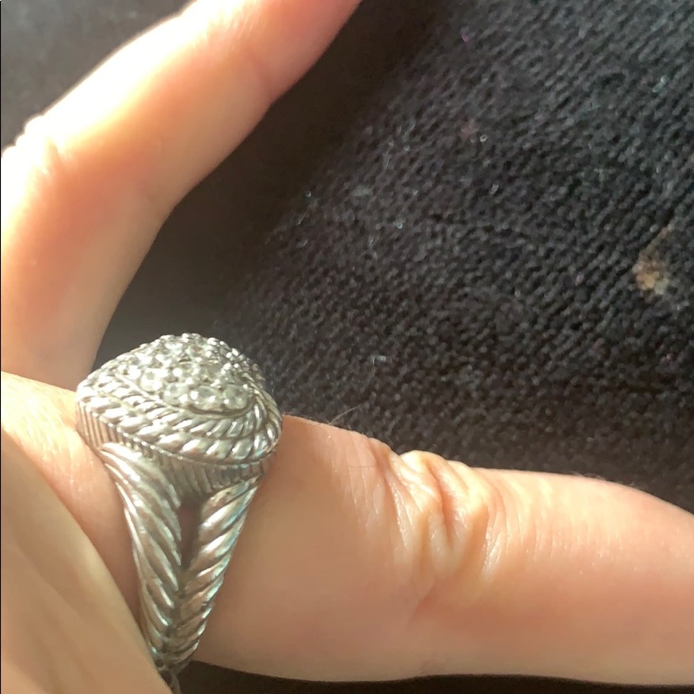 Judith Ripka Heart Ring - Picture 4 of 7